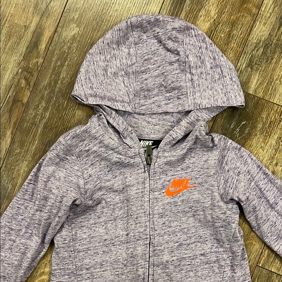 Nike Purple Hooded Sweatshirt - Picture 2 of 9